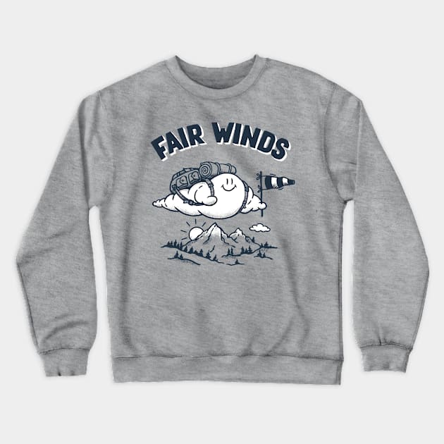 FAIR WINDS Crewneck Sweatshirt by gotoup